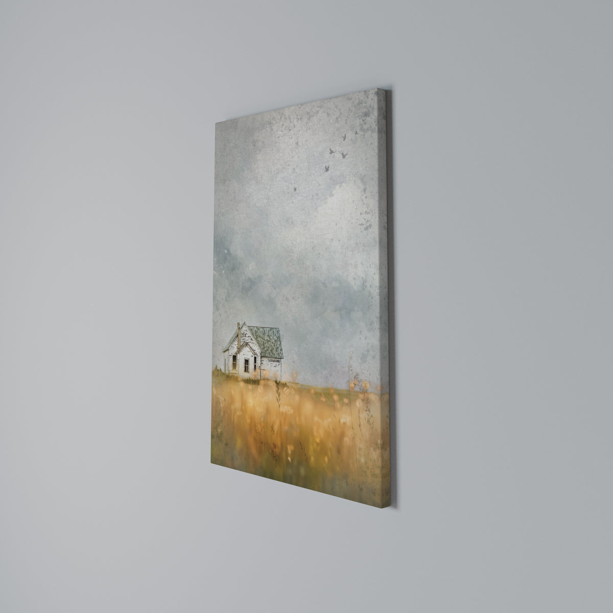 FIELDS OF FADING LIGHT Quadro em tela vertical