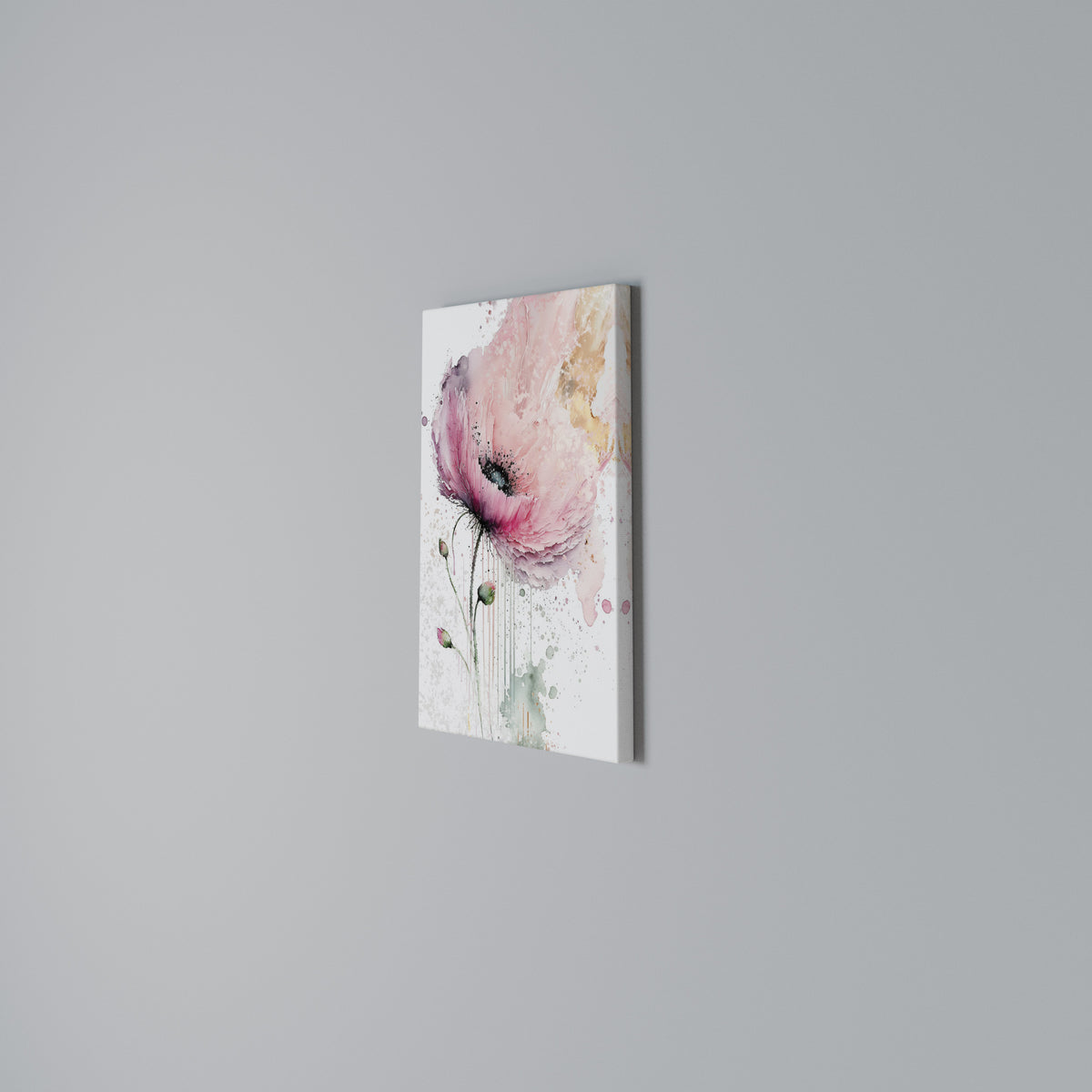 VIVID TRANQUILITY Quadro em tela vertical