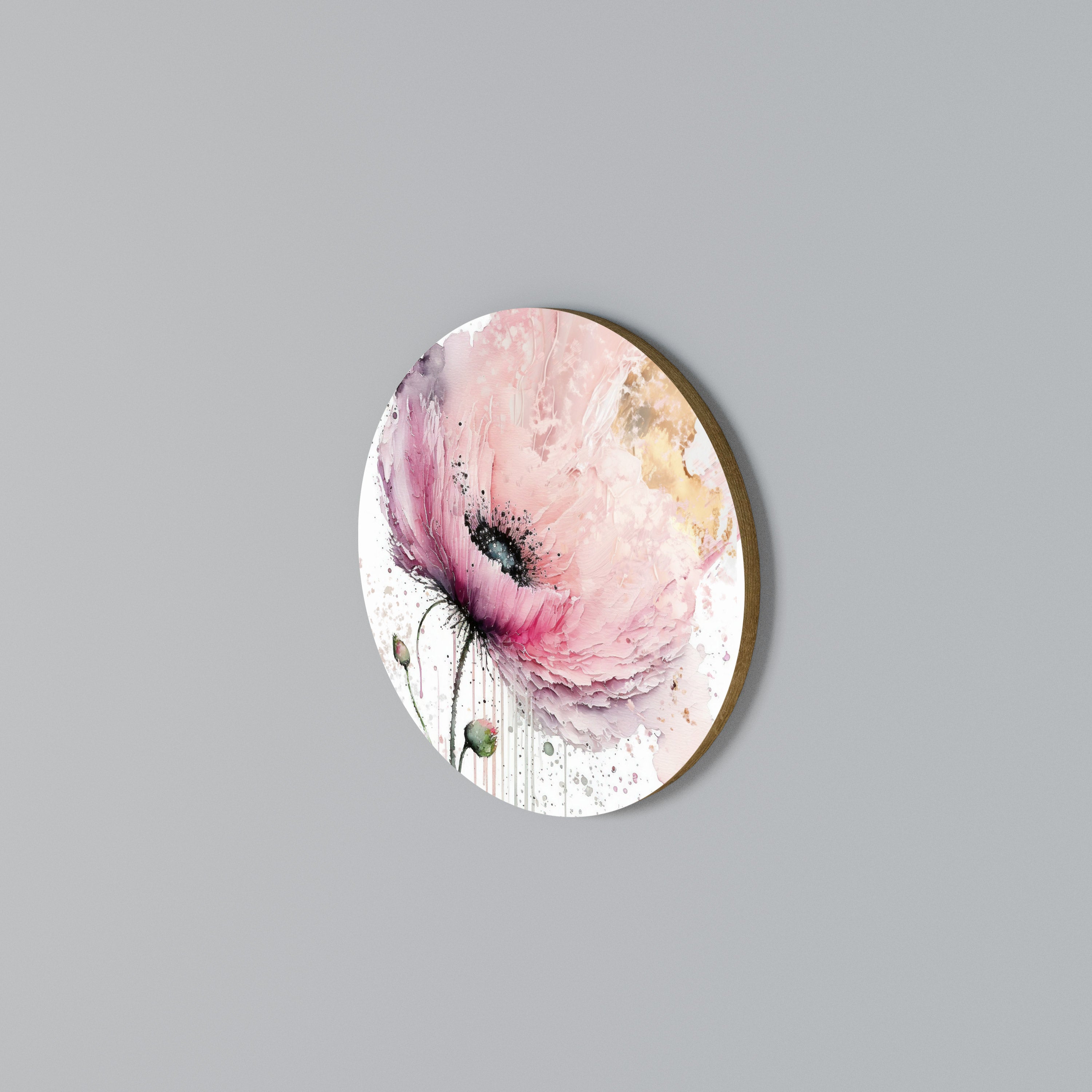 VIVID TRANQUILITY Round Wall Art