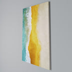TRILOGY OF TIDES Vertical Canvas Print