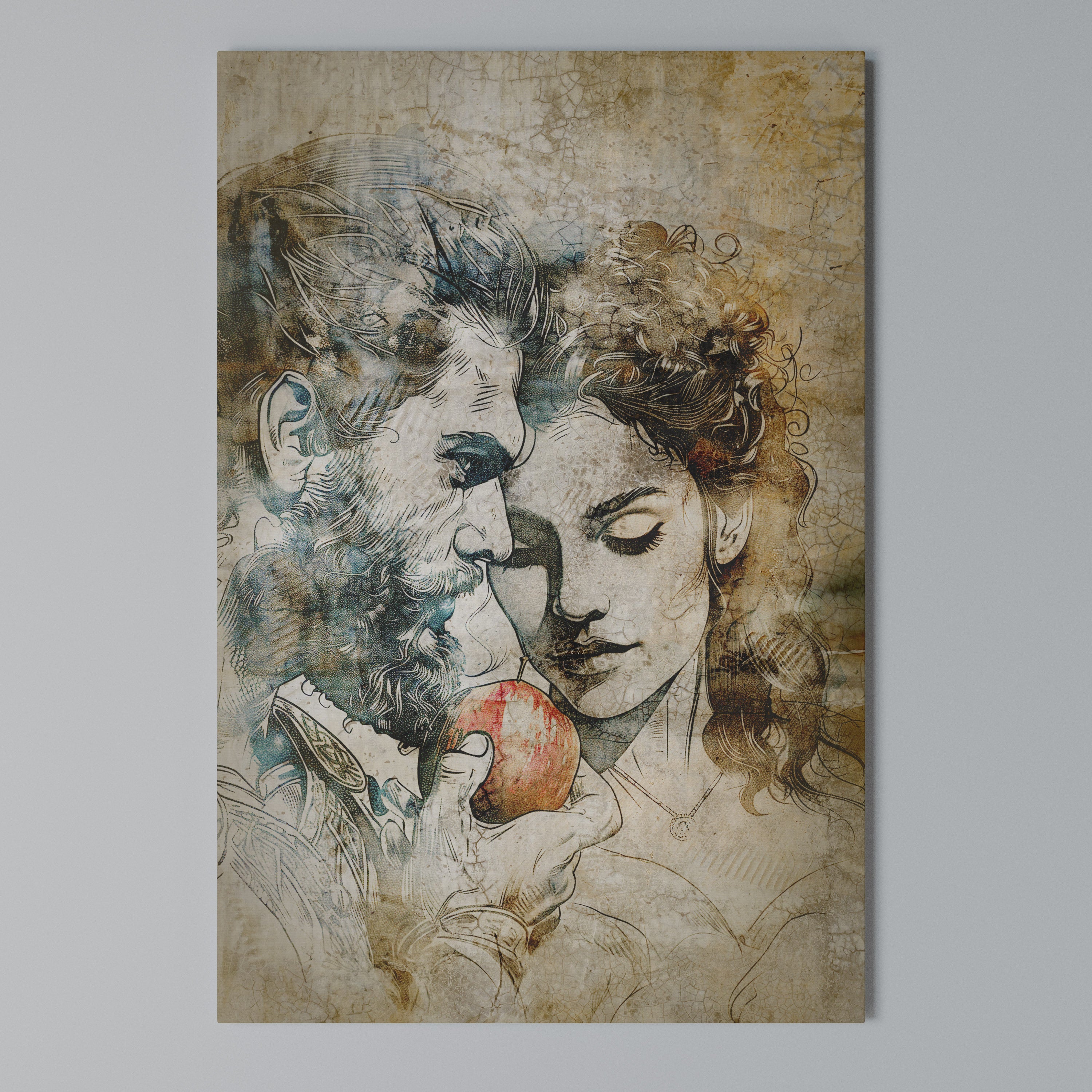 WHISPERS OF TEMPTATION Κατακόρυφος Πίνακας σε Καμβά