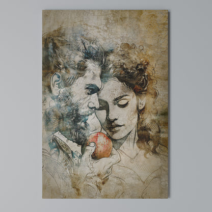 WHISPERS OF TEMPTATION Stampa su tela verticale
