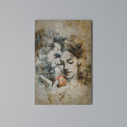 WHISPERS OF TEMPTATION Stampa su tela verticale