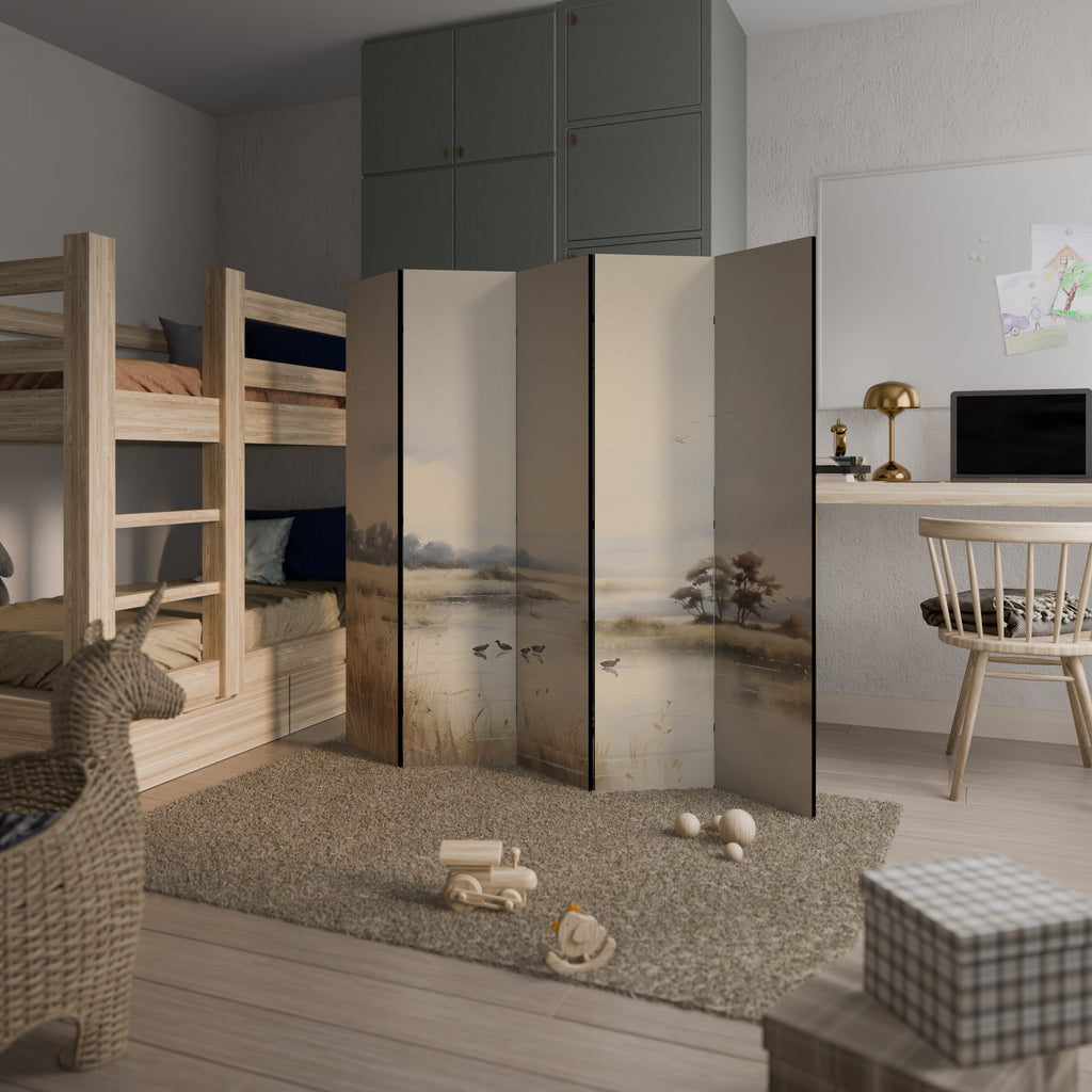 LAKESIDE NOSTALGY Παραβάν με 5 πάνελ