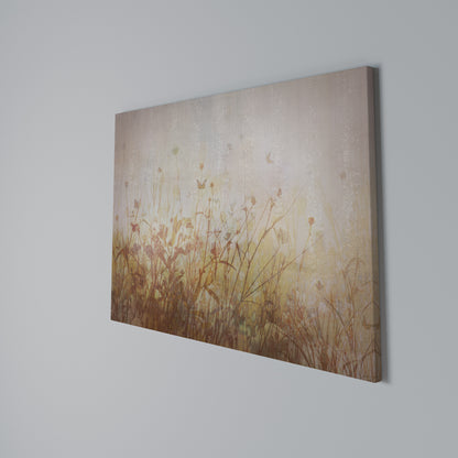 MEADOW BUTTERFLIES Stampa su tela orizzontale