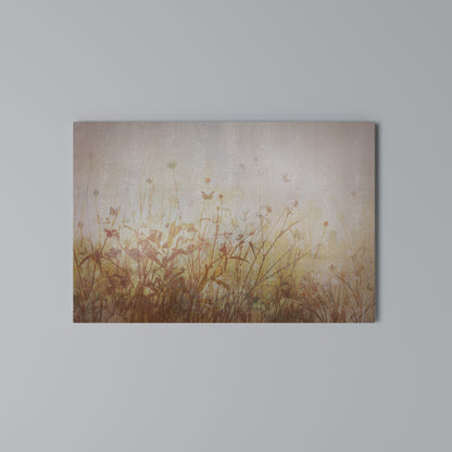 MEADOW BUTTERFLIES Stampa su tela orizzontale
