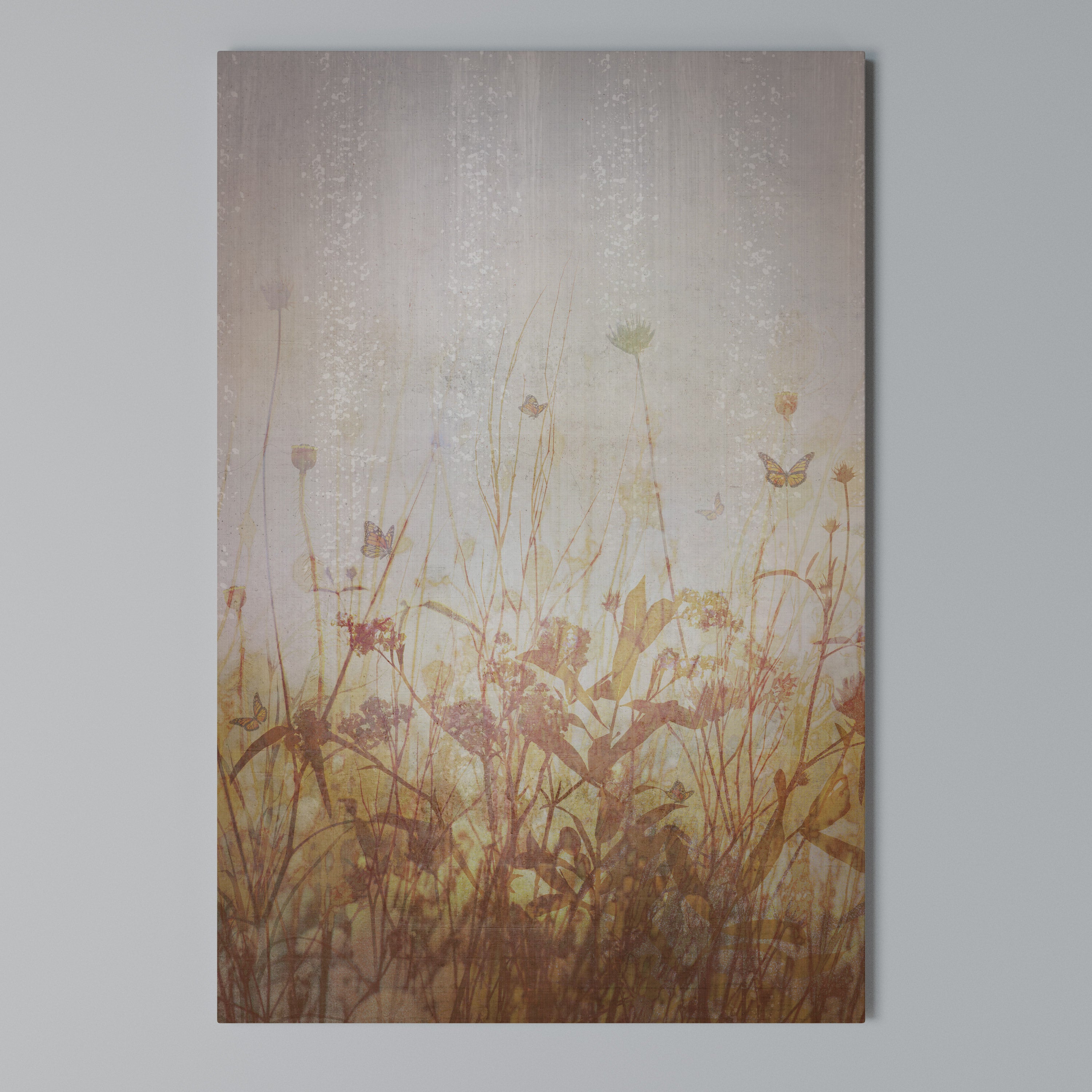 MEADOW BUTTERFLIES Cuadro en lienzo vertical