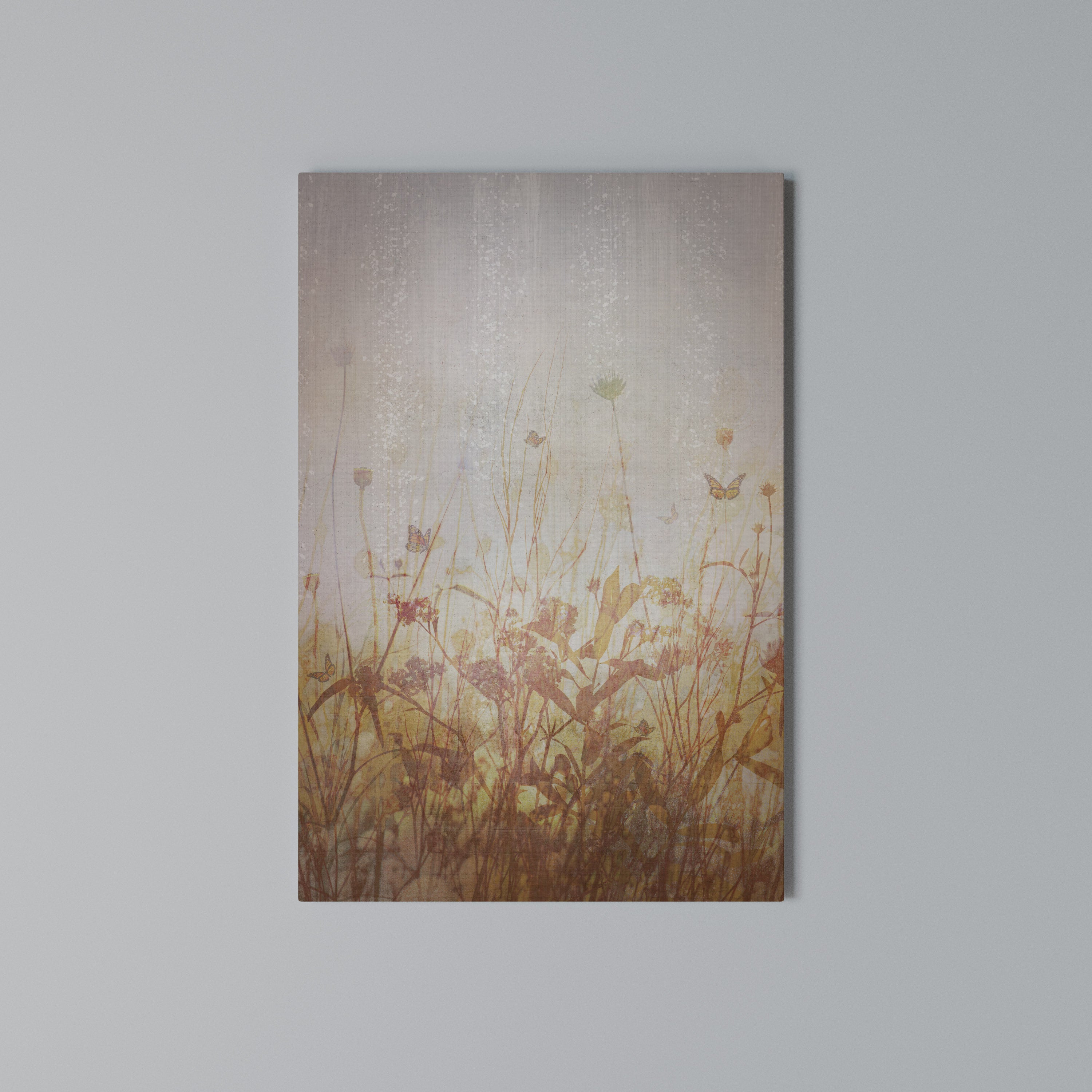 MEADOW BUTTERFLIES Cuadro en lienzo vertical