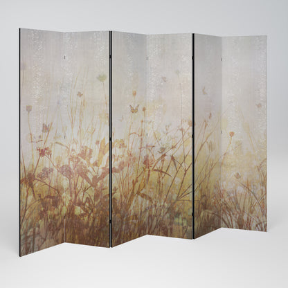 MEADOW BUTTERFLIES Rumsavdelare 6 paneler