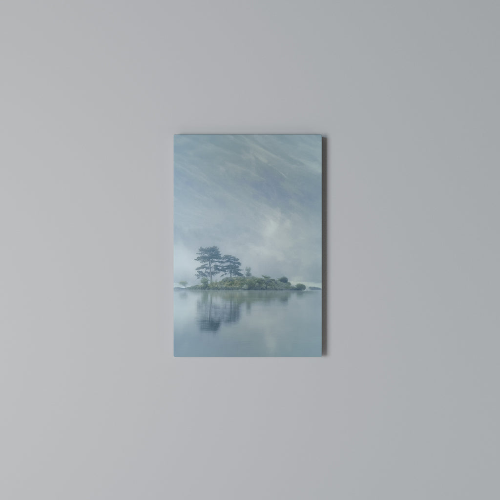 SILVER LAKE Κατακόρυφος Πίνακας σε Καμβά