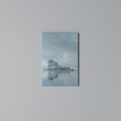 SILVER LAKE Κατακόρυφος Πίνακας σε Καμβά