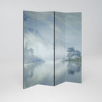 SILVER LAKE Biombo de 4 paneles