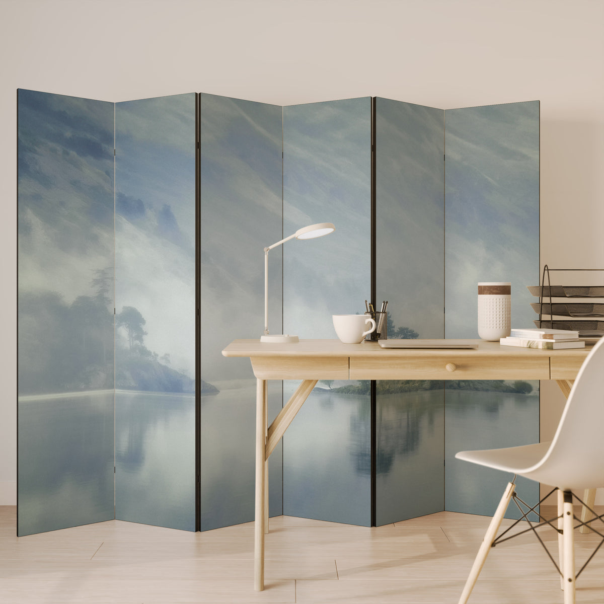 SILVER LAKE 6-Panel Room Divider