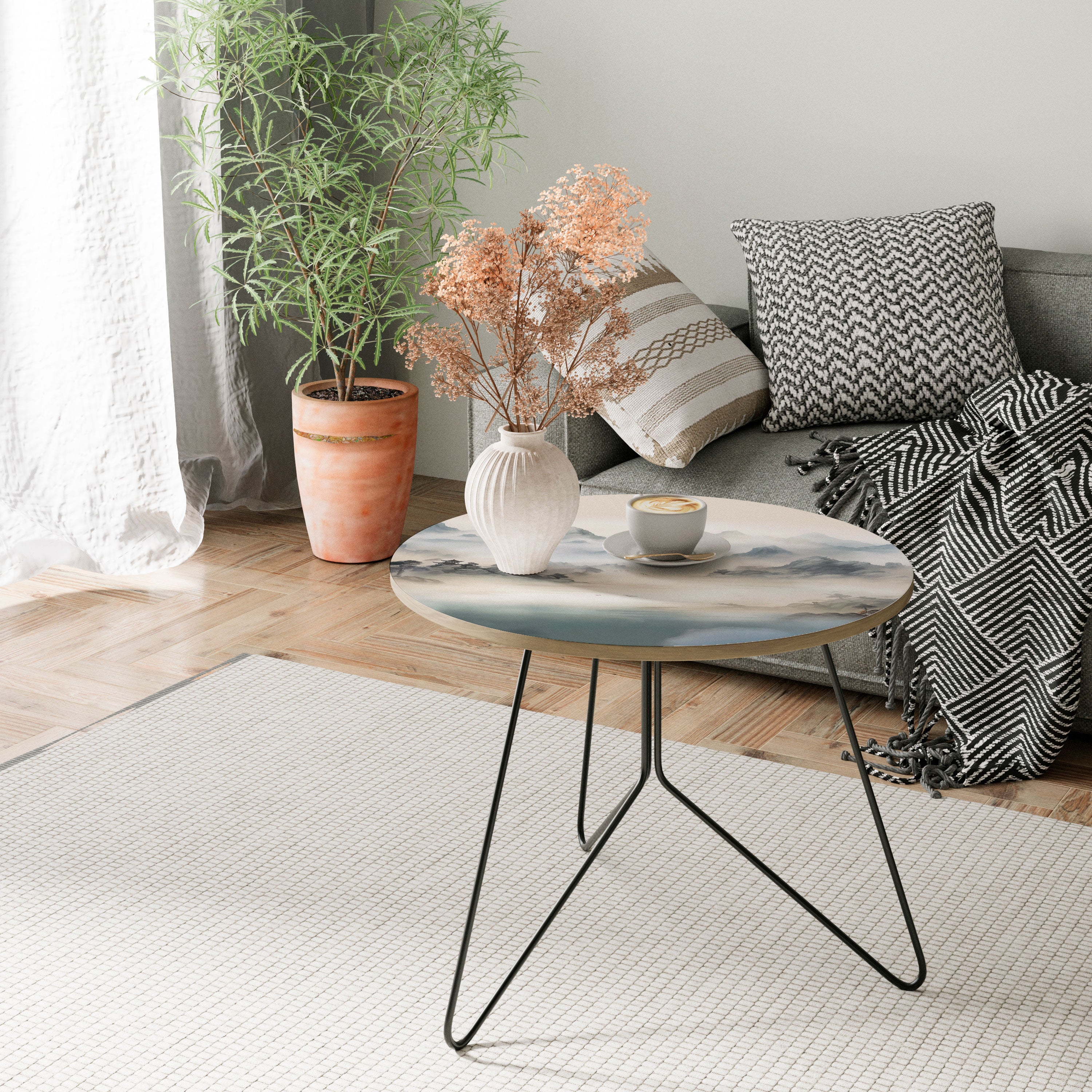 HIDDEN TEMPLE MIST Soffbord