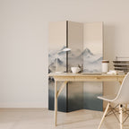 HIDDEN TEMPLE MIST 3dílný paraván