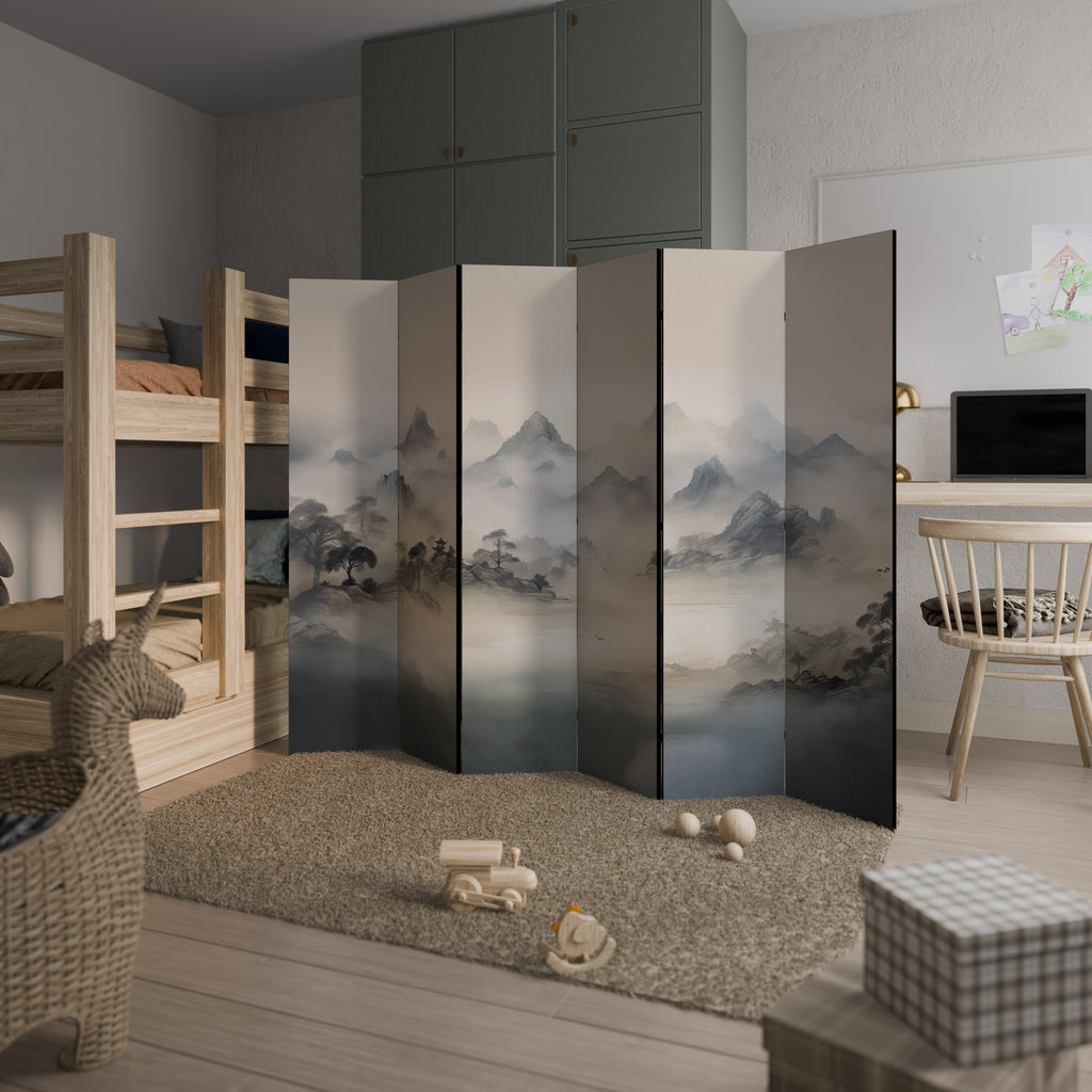 HIDDEN TEMPLE MIST Παραβάν με 6 πάνελ