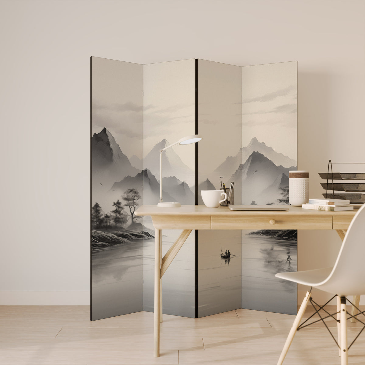 ASIAN VENTURE 4dílný paraván