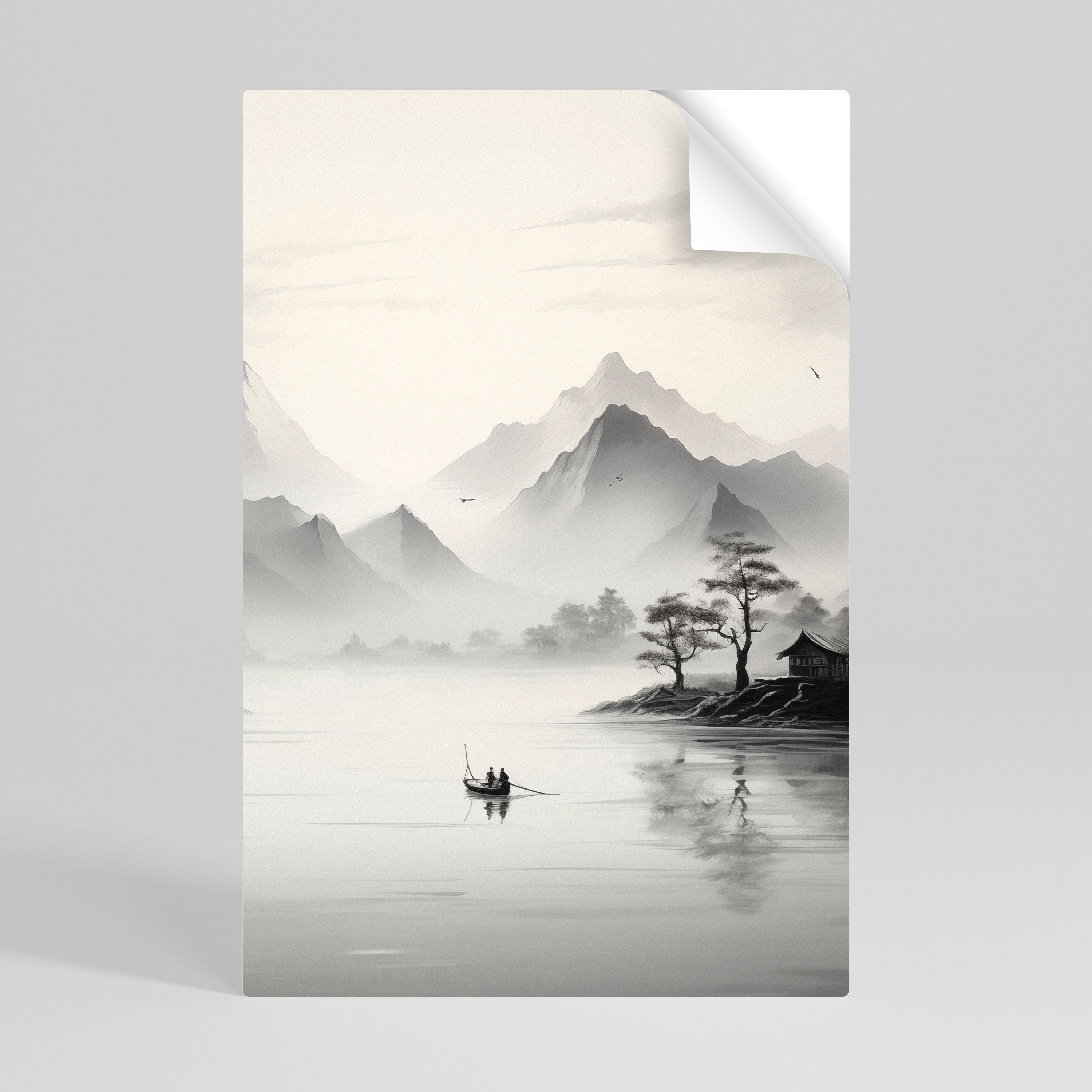 ASIAN VENTURE Peel and Stick Vertical Poster