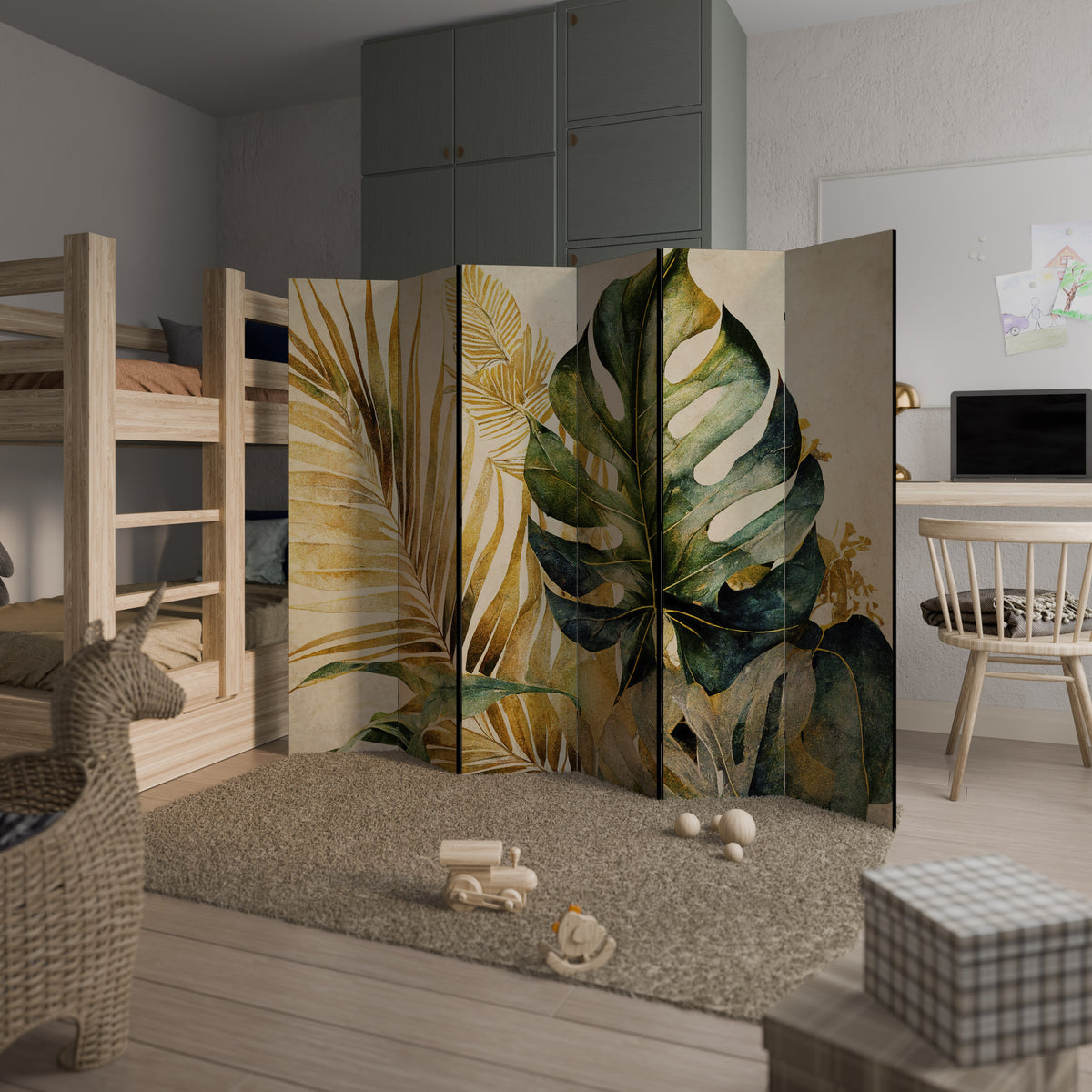NATURE’S LYRICS 6-Panel Room Divider