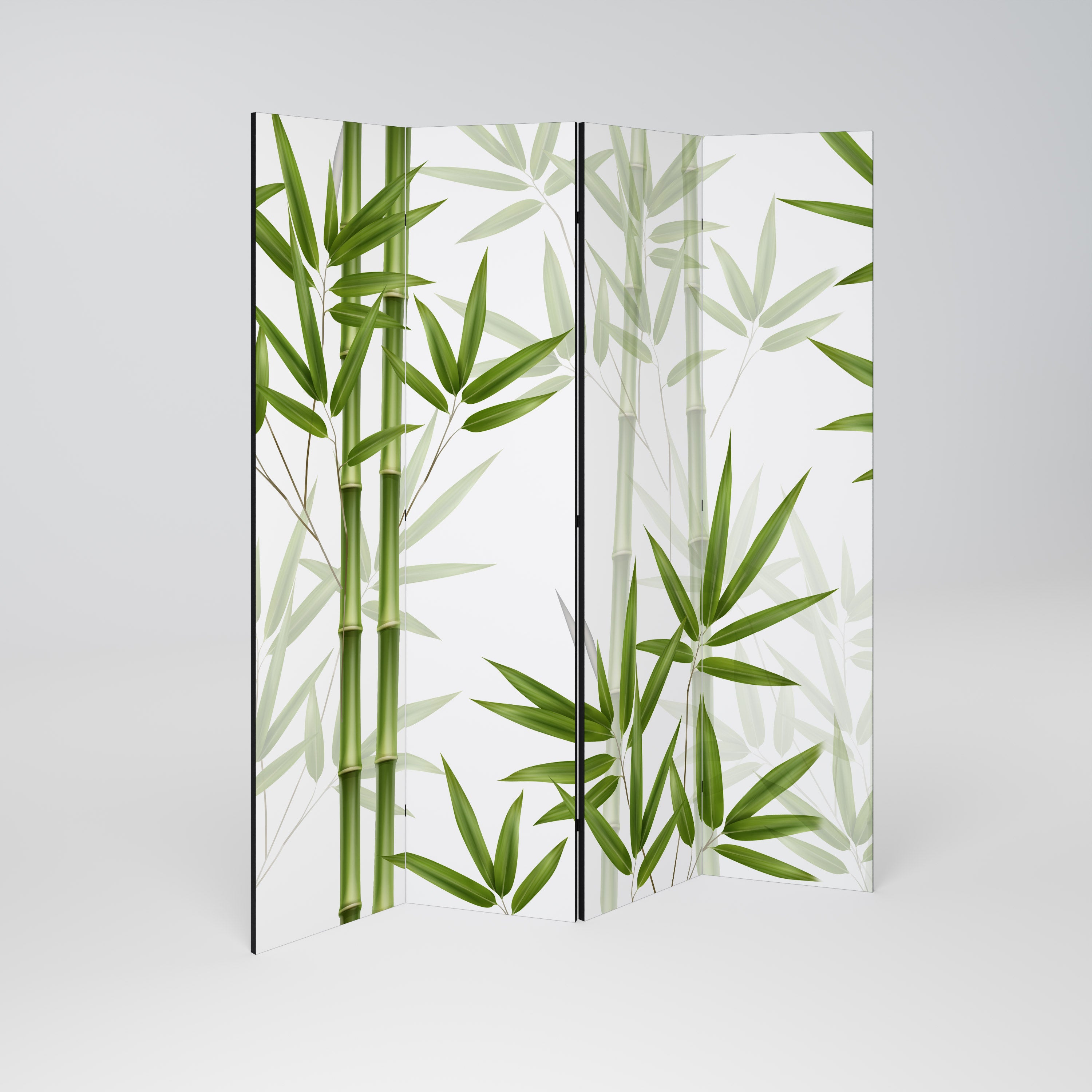 SERENE BAMBOO WHISPERS Παραβάν με 4 πάνελ