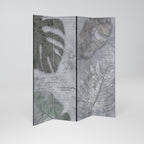 VINTAGE GREENERY 4-Panel Room Divider