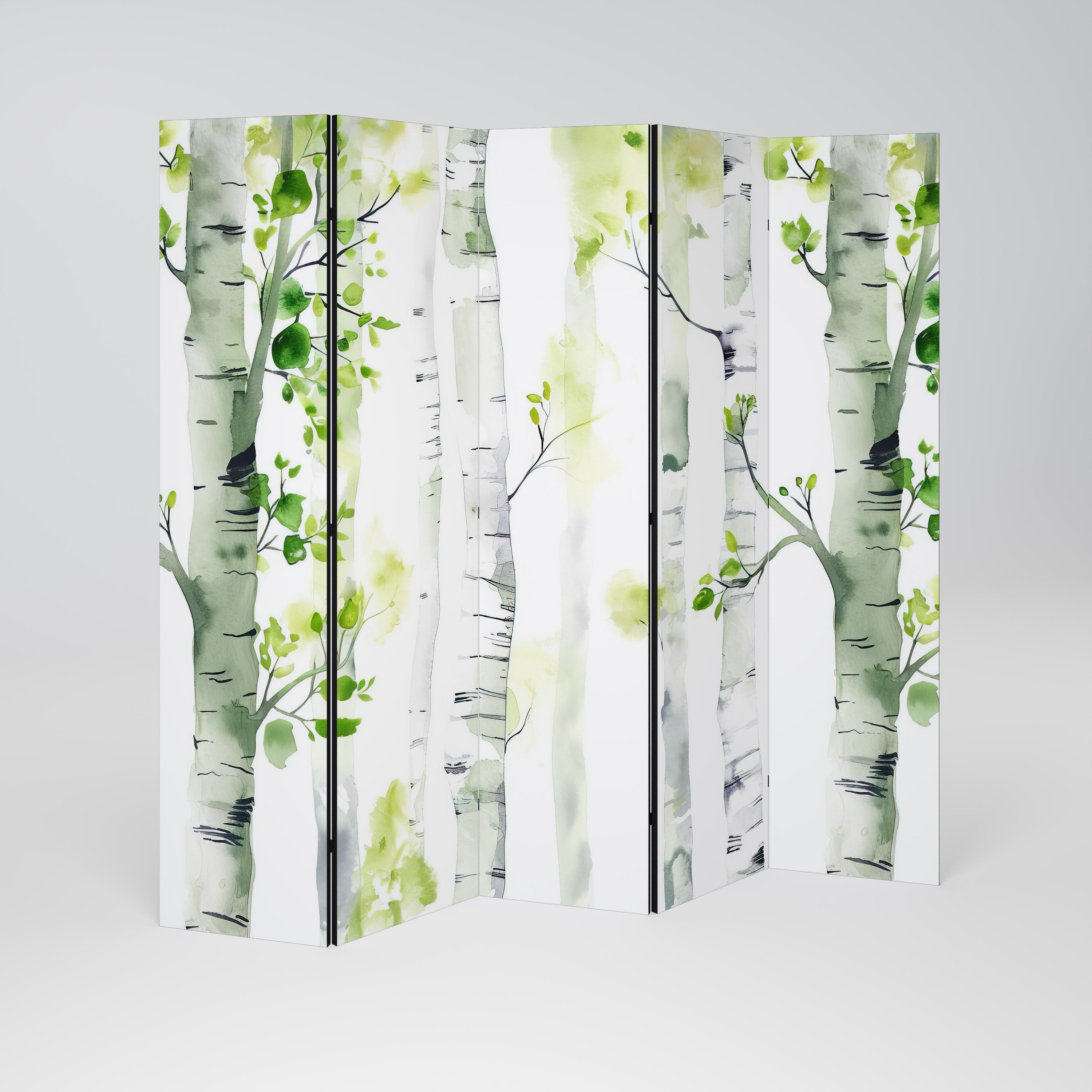 BIRCHY SOLACE 5-Panel Room Divider