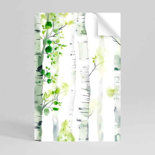 BIRCHY SOLACE Självhäftande Vertikal Poster