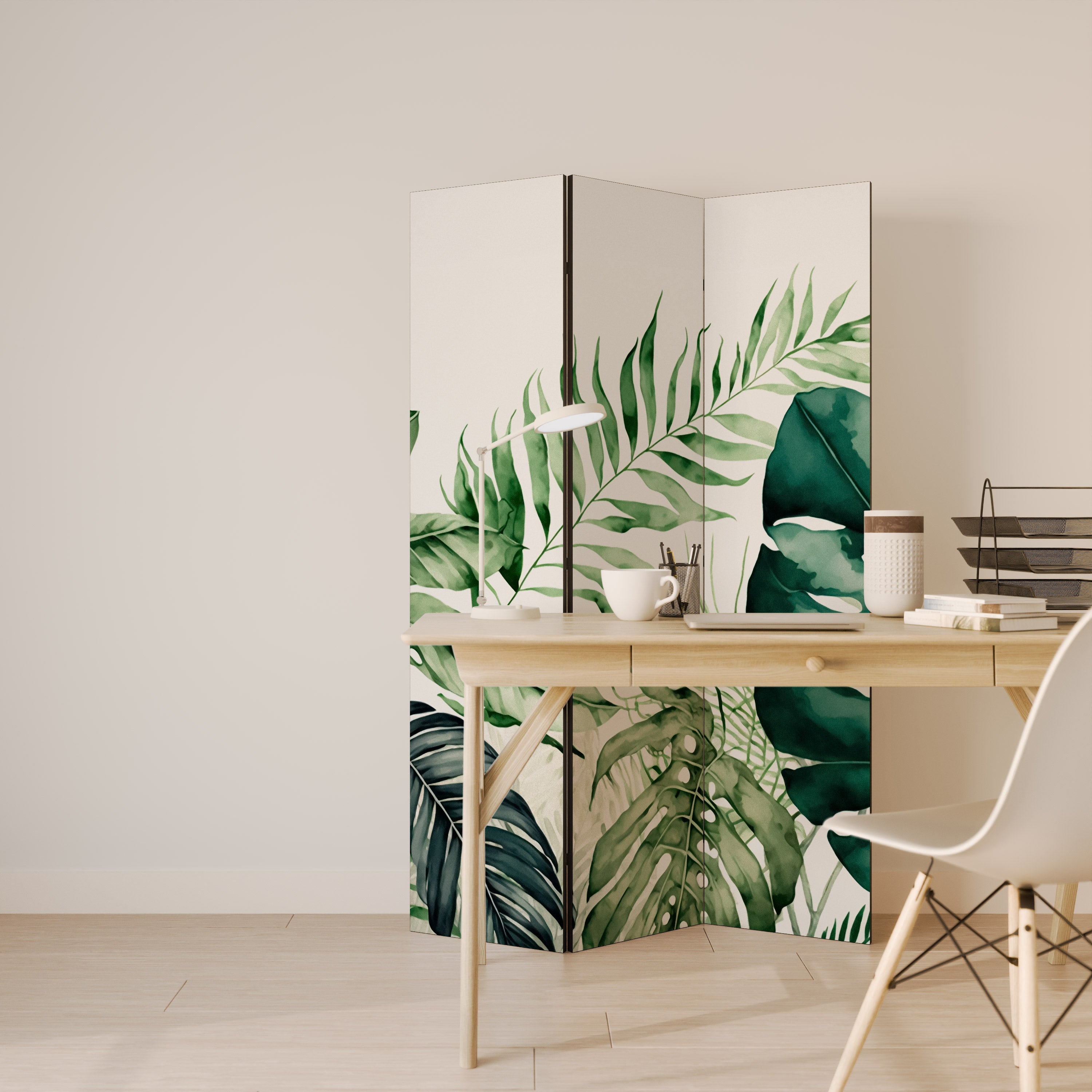 MONSTERA DREAM 3dílný paraván
