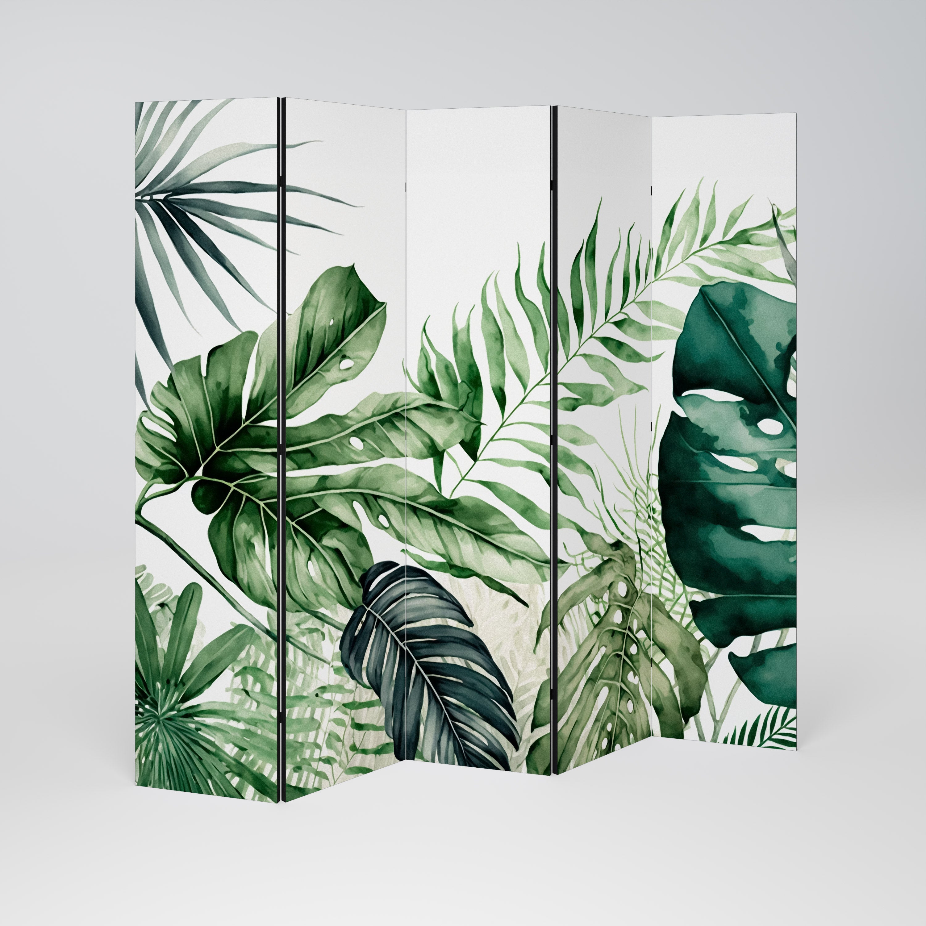 MONSTERA DREAM 5-Panel Room Divider