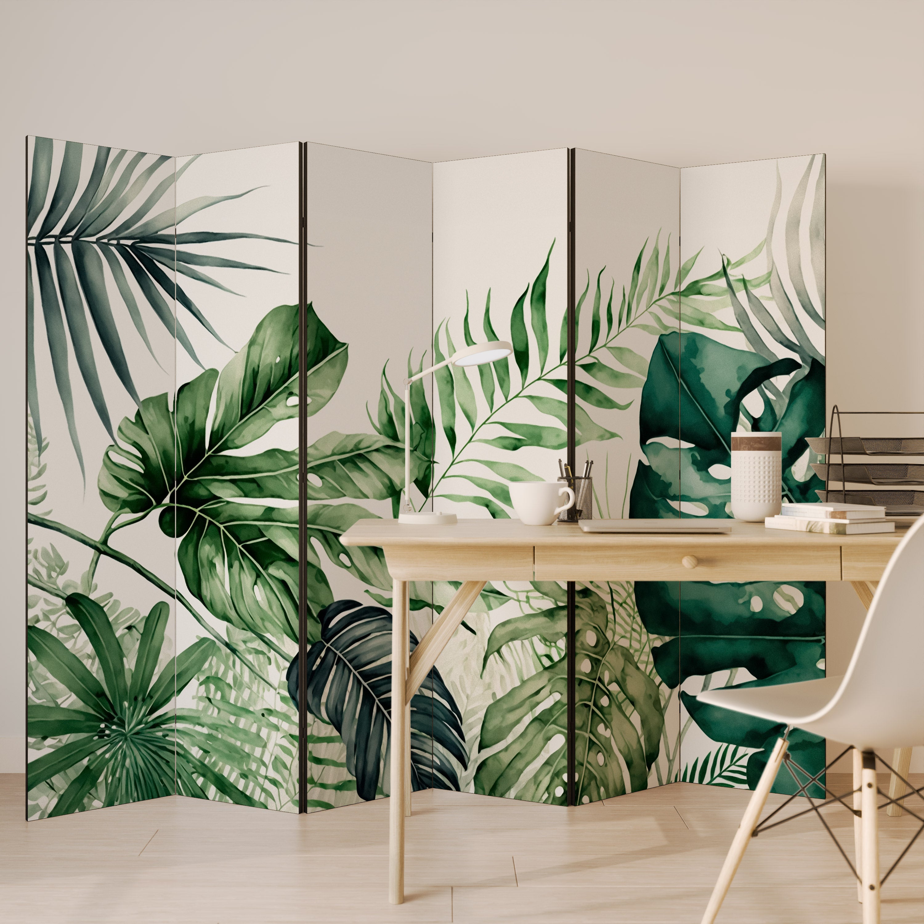 MONSTERA DREAM 6-teiliger Paravent