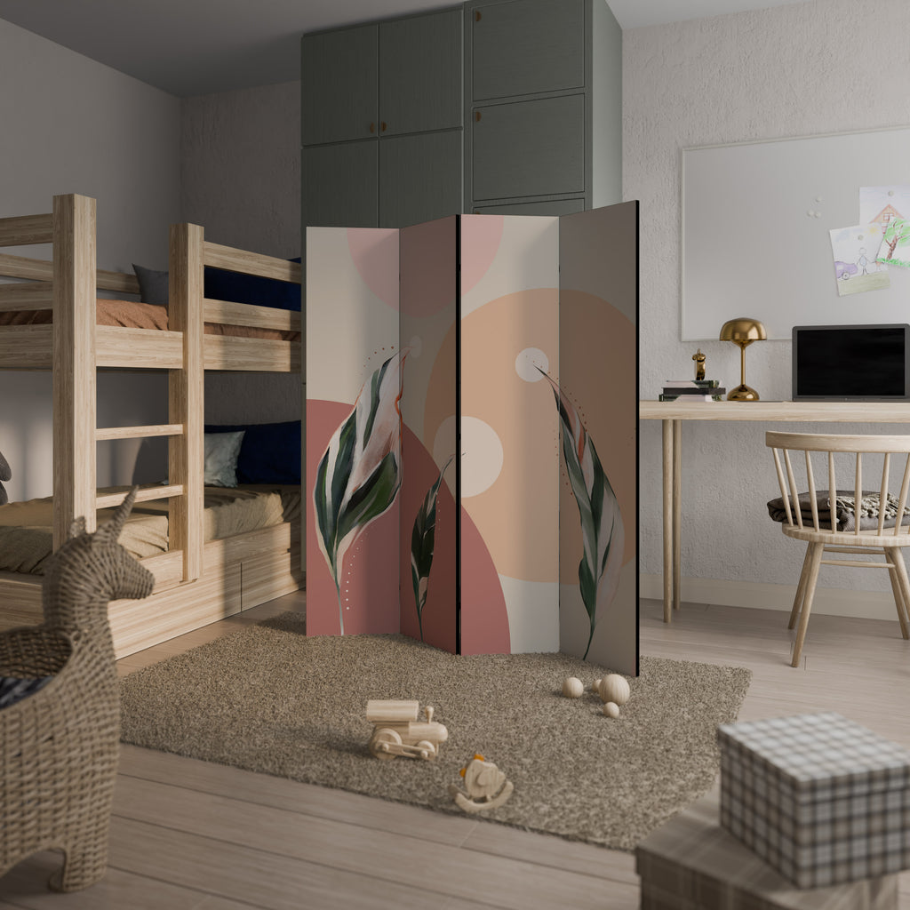 LEAFY SYMPHONY 4dílný paraván