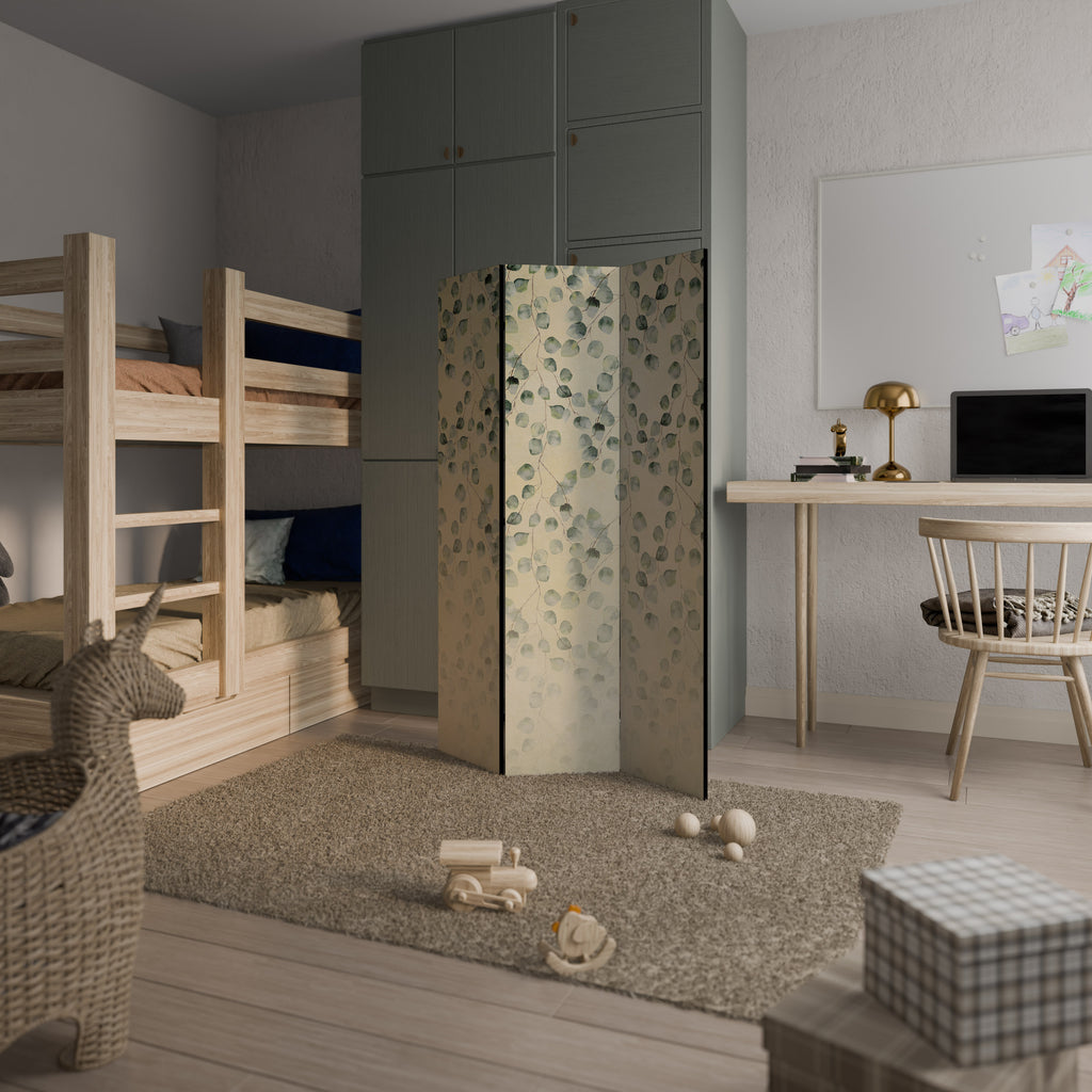 HIDDEN GARDEN TESSERACT Biombo de 3 Painéis