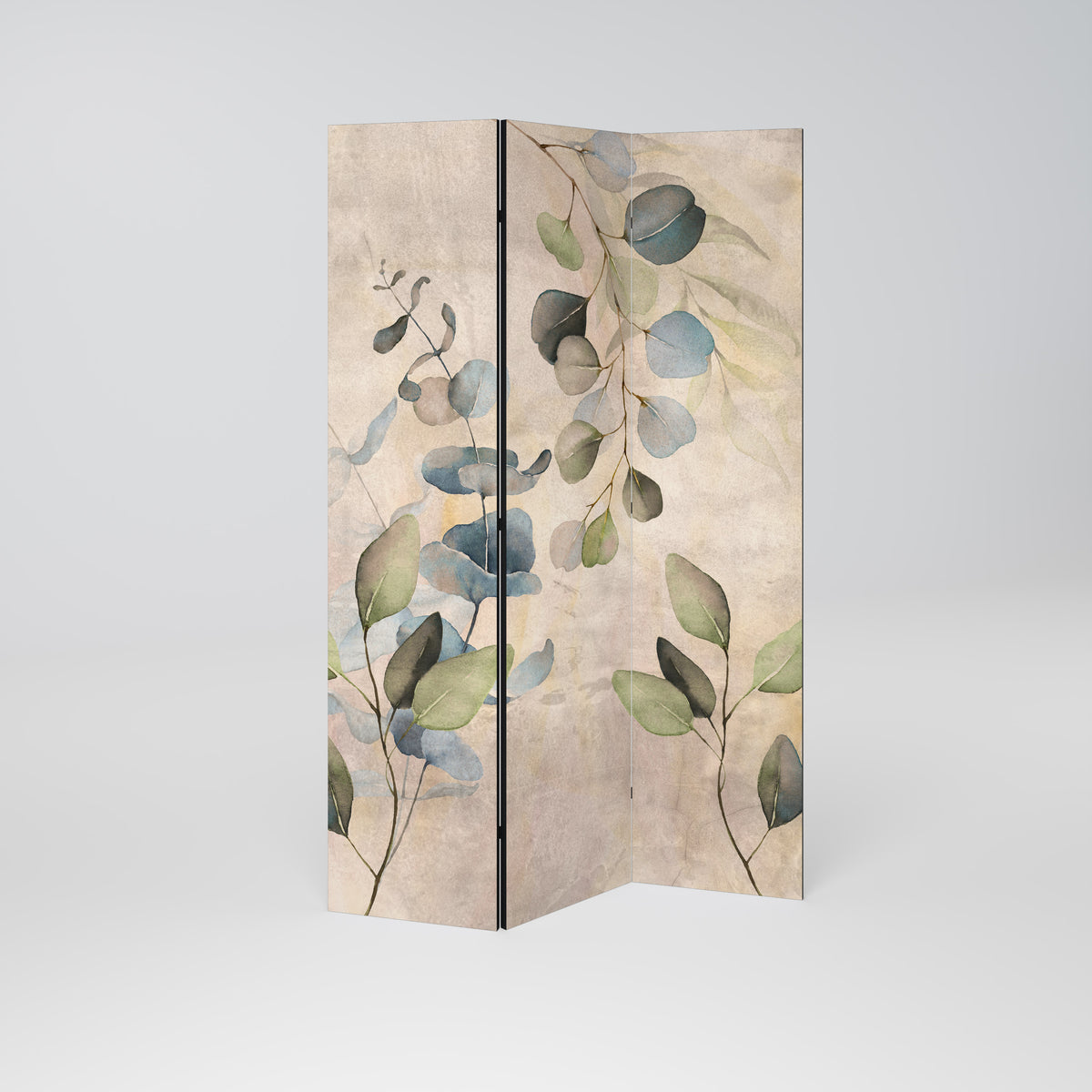 SOFT EARTHEN EMBRACE Biombo de 3 paneles