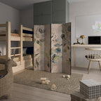 SOFT EARTHEN EMBRACE 4-teiliger Paravent