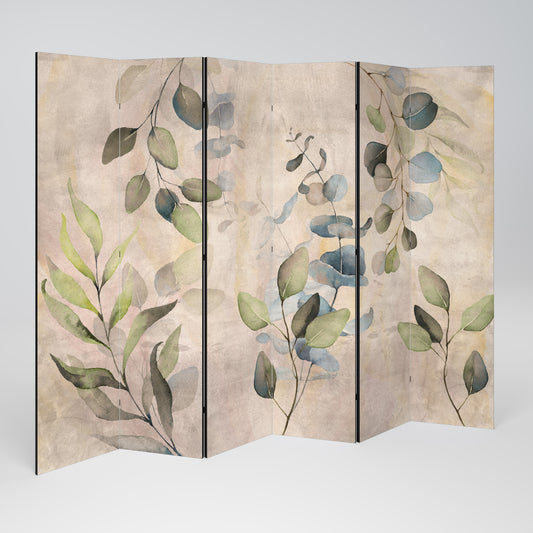 SOFT EARTHEN EMBRACE 6-Panel Room Divider