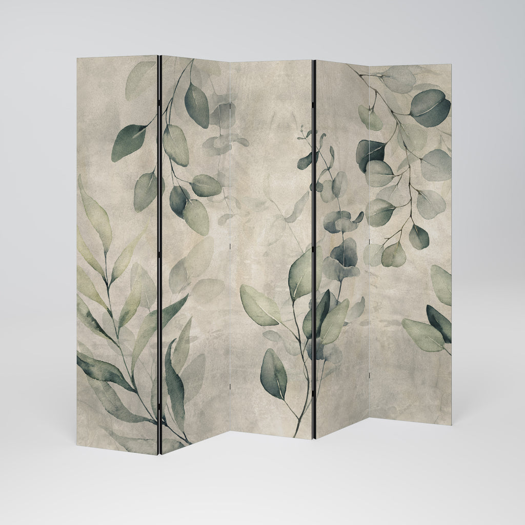 EARTHY TONED ELEGANCE 5-teiliger Paravent