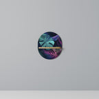 PSYCHODELIC MONSTERA Decorative Art Shelf