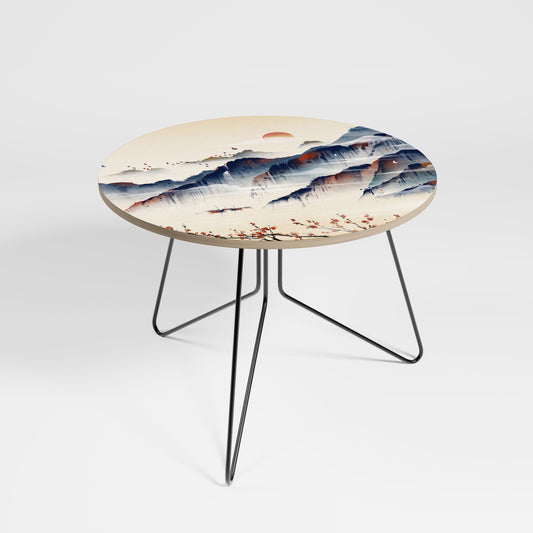 Grande table basse PAYSAGE JAPONAIS