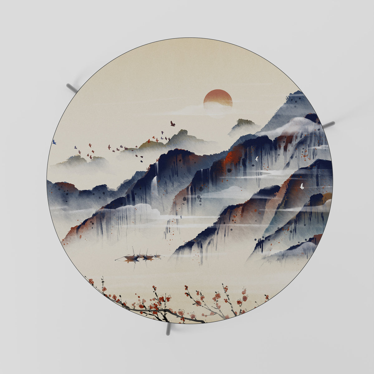 JAPANESE LANDSCAPE Coffee Table