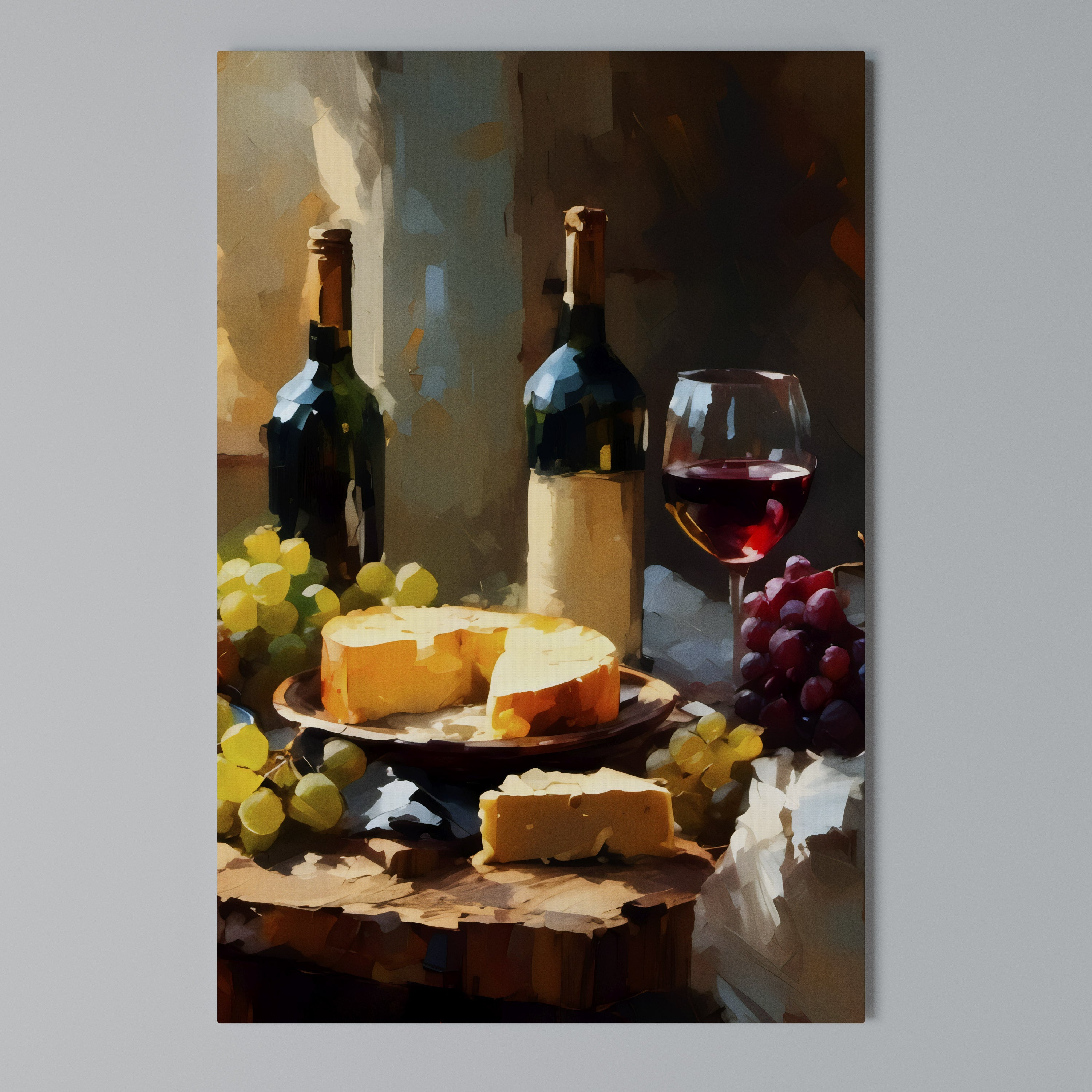 VINTAGE VINEYARD LUXURY Κατακόρυφος Πίνακας σε Καμβά