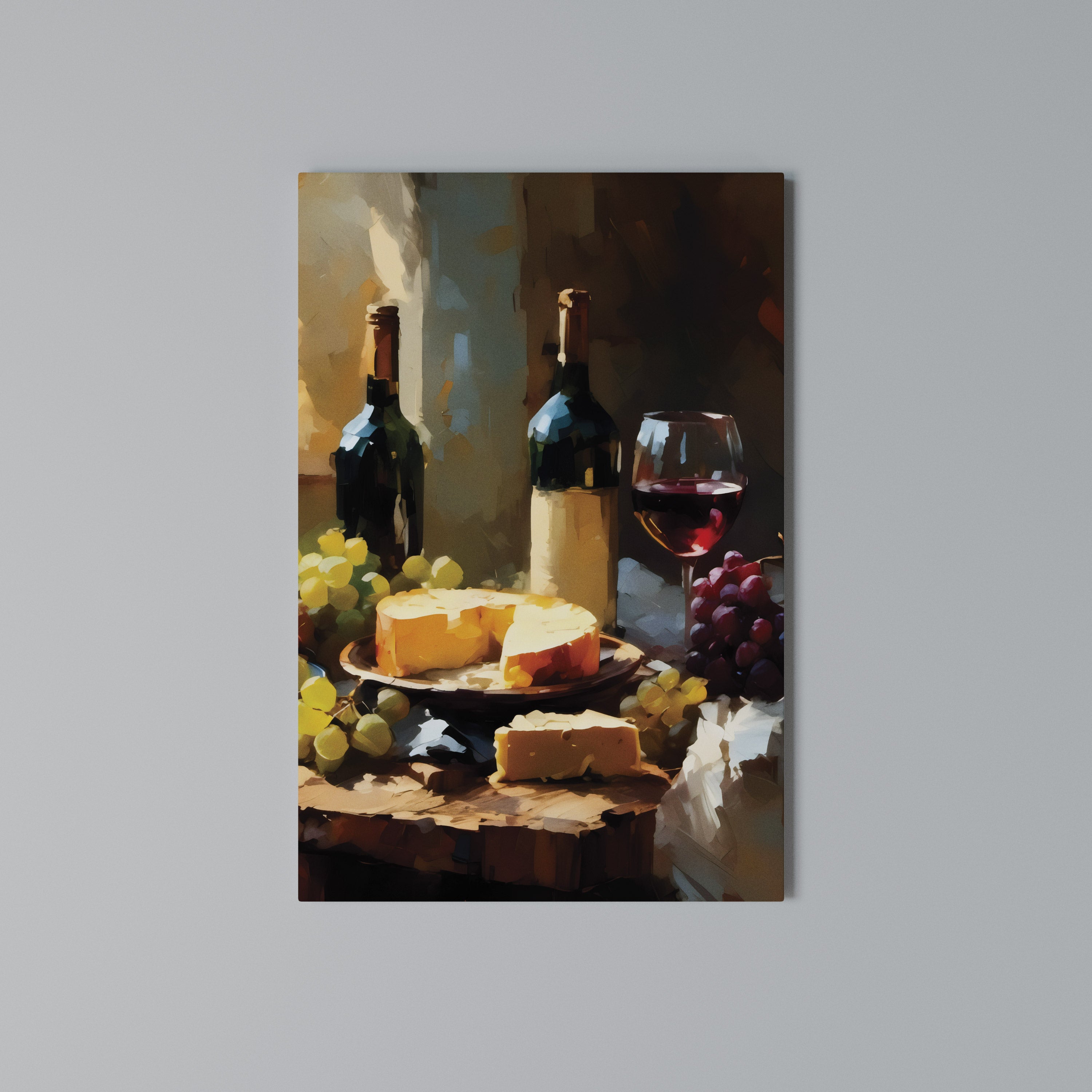 VINTAGE VINEYARD LUXURY Κατακόρυφος Πίνακας σε Καμβά