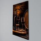 VINTAGE VIGNETTE Vertical Canvas Print
