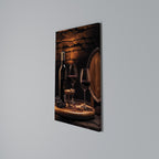 VINTAGE VIGNETTE Vertical Canvas Print