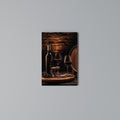 VINTAGE VIGNETTE Vertical Canvas Print