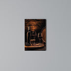 VINTAGE VIGNETTE Vertical Canvas Print