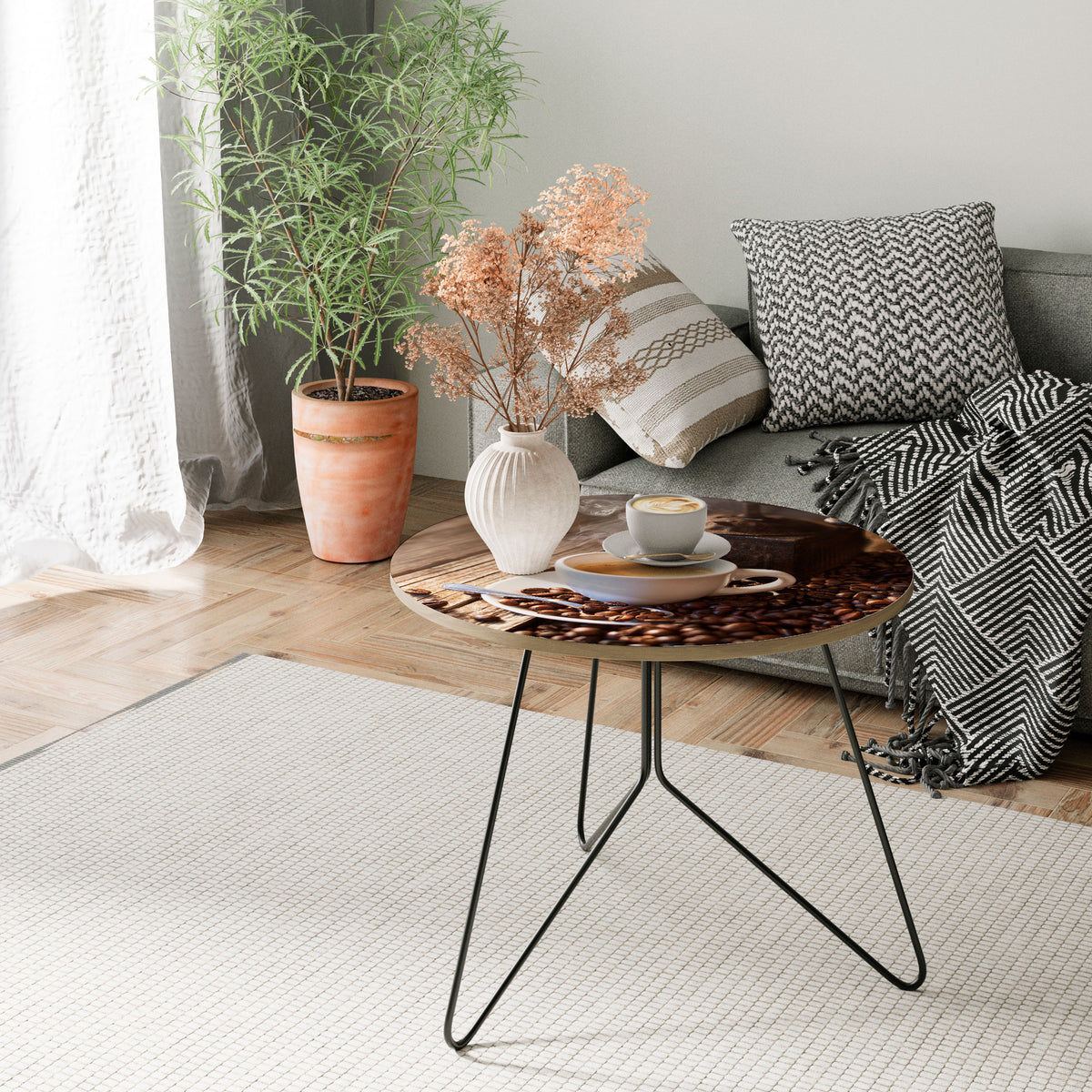 STEAMING BREWED DELIGHT Coffee Table