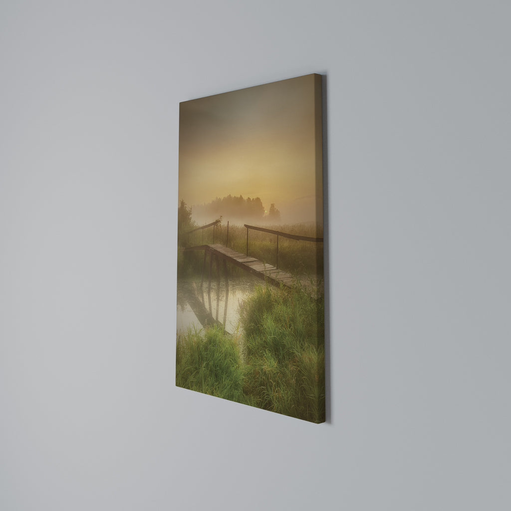 DREAMY HAZE Vertical Canvas Print