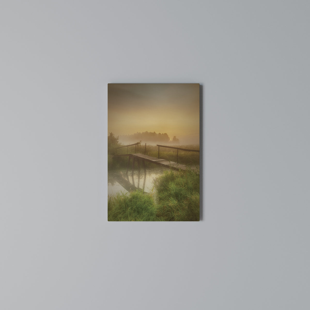 DREAMY HAZE Vertical Canvas Print
