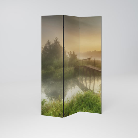 DREAMY HAZE 3-Panel Room Divider