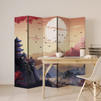 JAPANESE AURA Παραβάν με 5 πάνελ